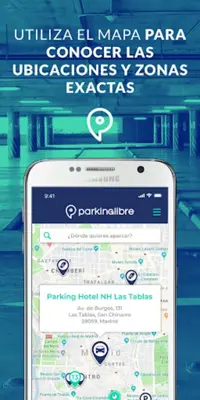 ParkingLibre, Madrid parking m android App screenshot 2